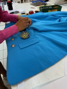 Jacket being copied