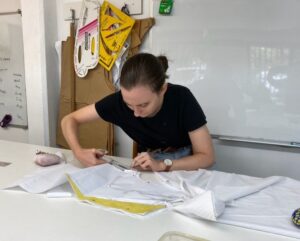 Courtney cutting